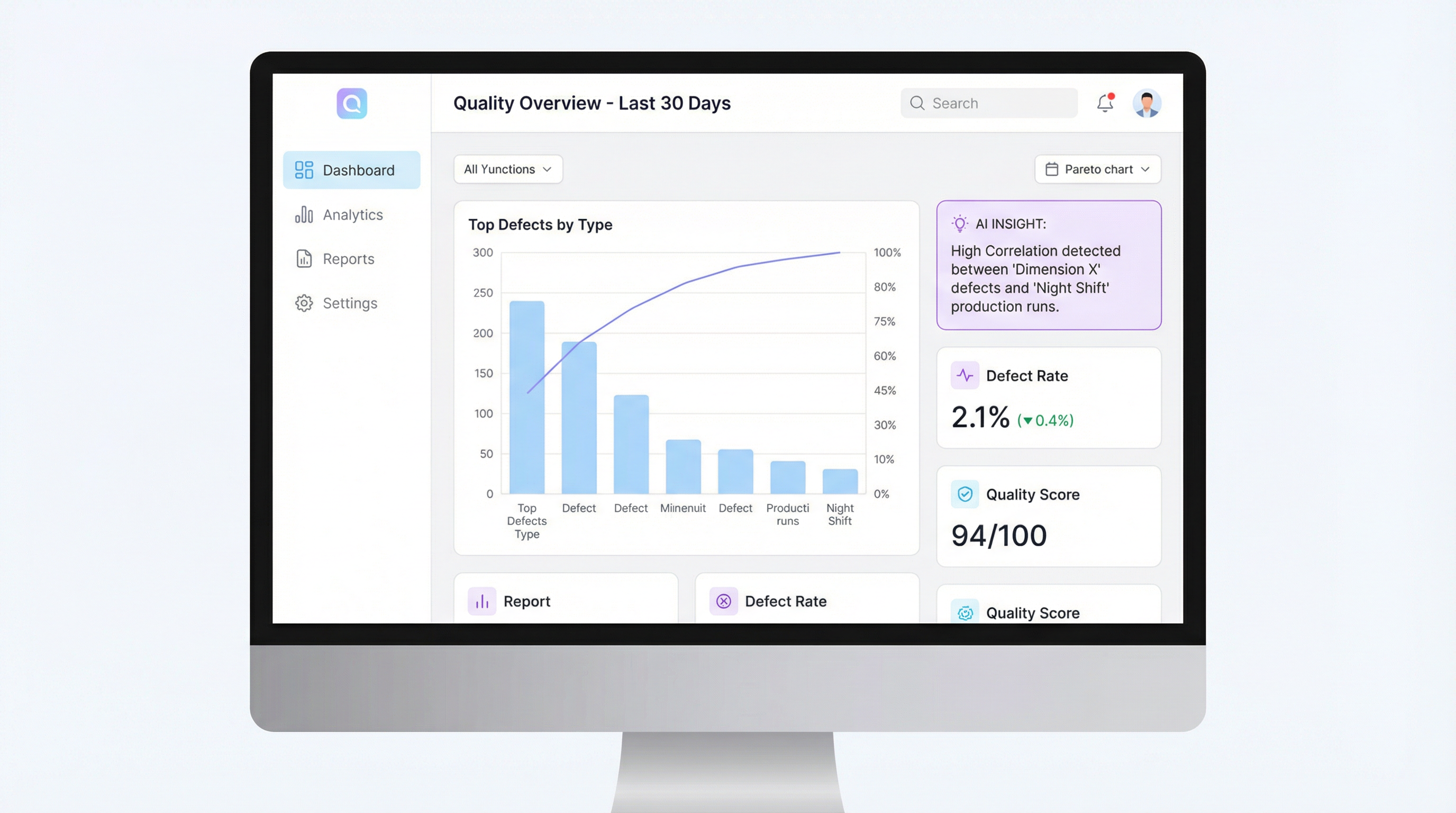 QUALITY ANALYTICS: Find Root Causes